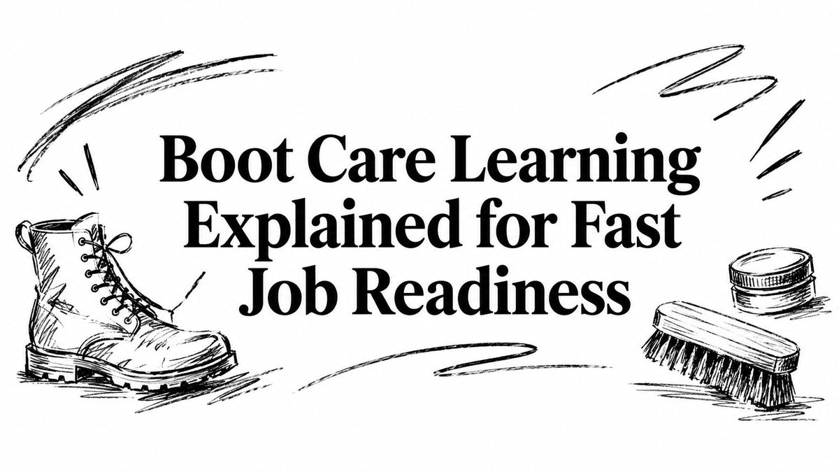Boot Care Learning Explained for Fast Job Readiness