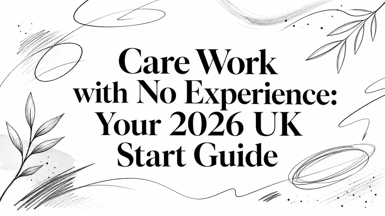 Care Work with No Experience: Your 2026 UK Start Guide