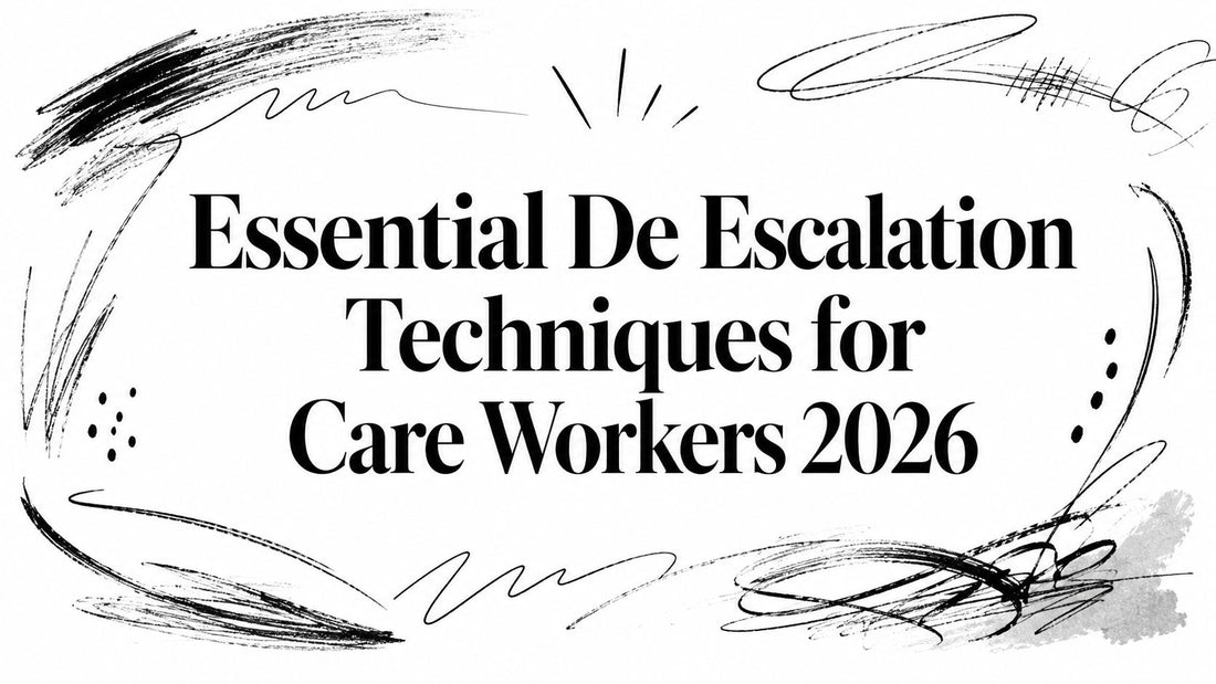 Essential De Escalation Techniques for Care Workers 2026