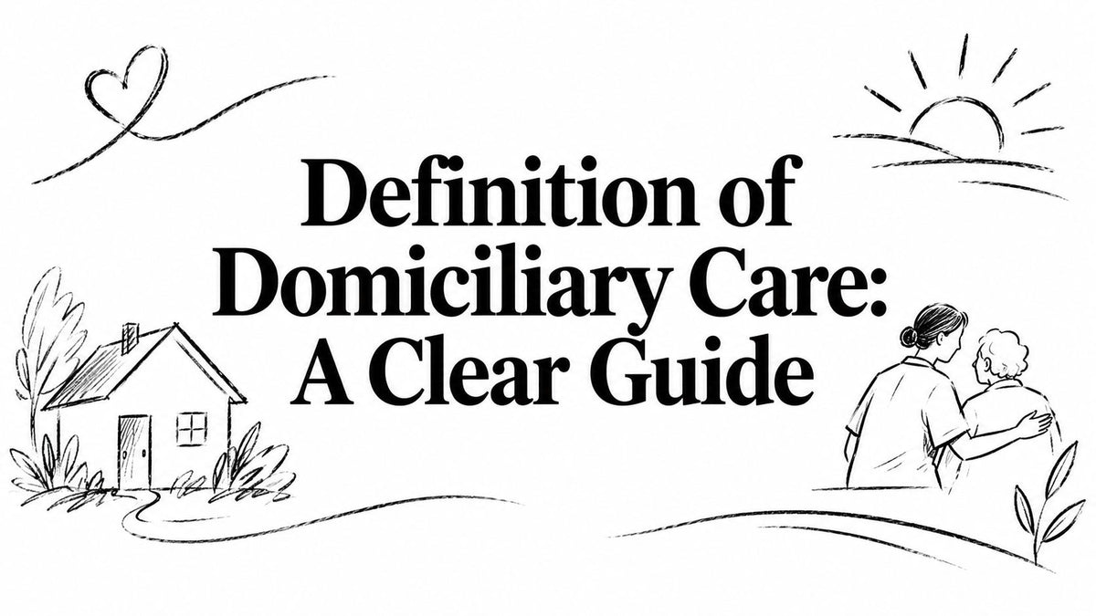 Definition of Domiciliary Care: A Clear Guide