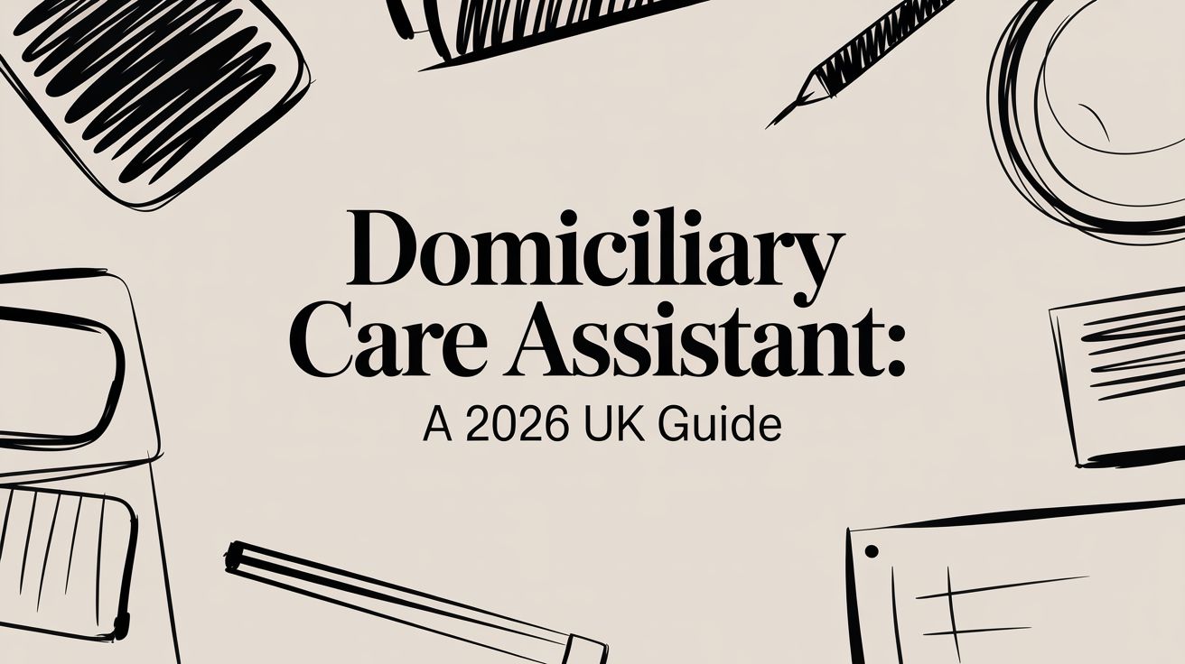 Domiciliary Care Assistant: A 2026 UK Guide