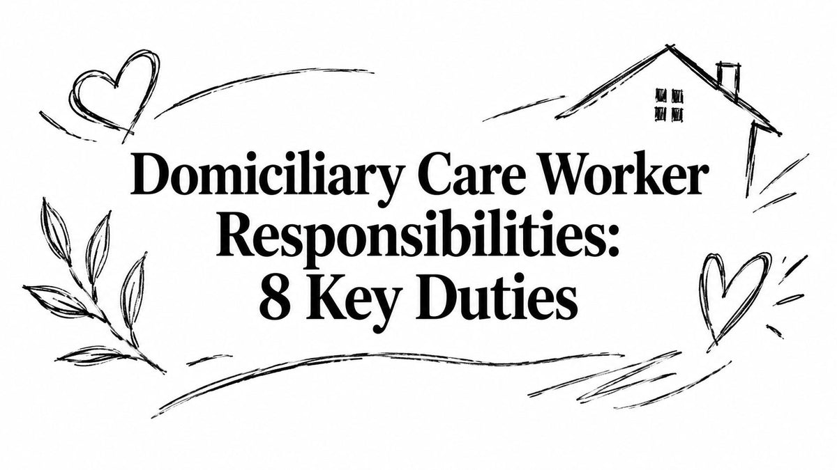 Domiciliary Care Worker Responsibilities: 8 Key Duties