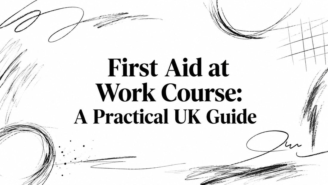 First Aid at Work Course: A Practical UK Guide
