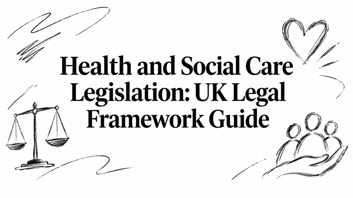 Health and Social Care Legislation: UK Legal Framework Guide