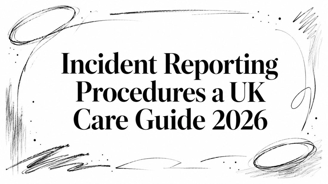 Incident Reporting Procedures a UK Care Guide 2026