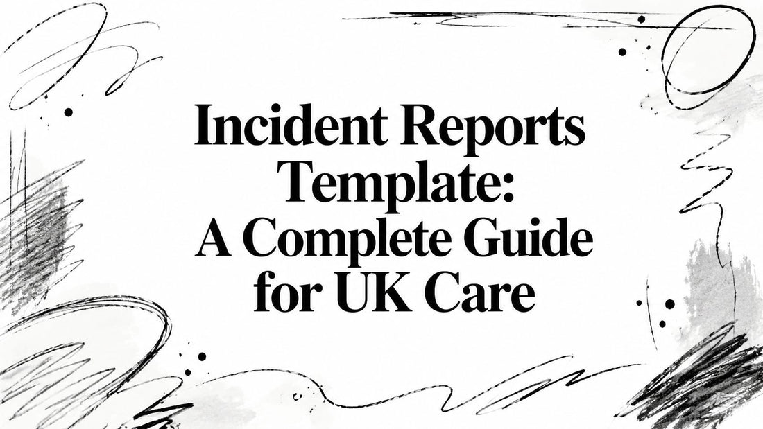 Incident Reports Template: A Complete Guide for UK Care