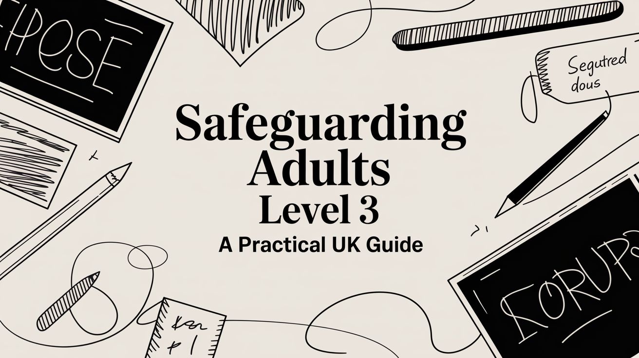 Safeguarding Adults Level 3: A Practical UK Guide