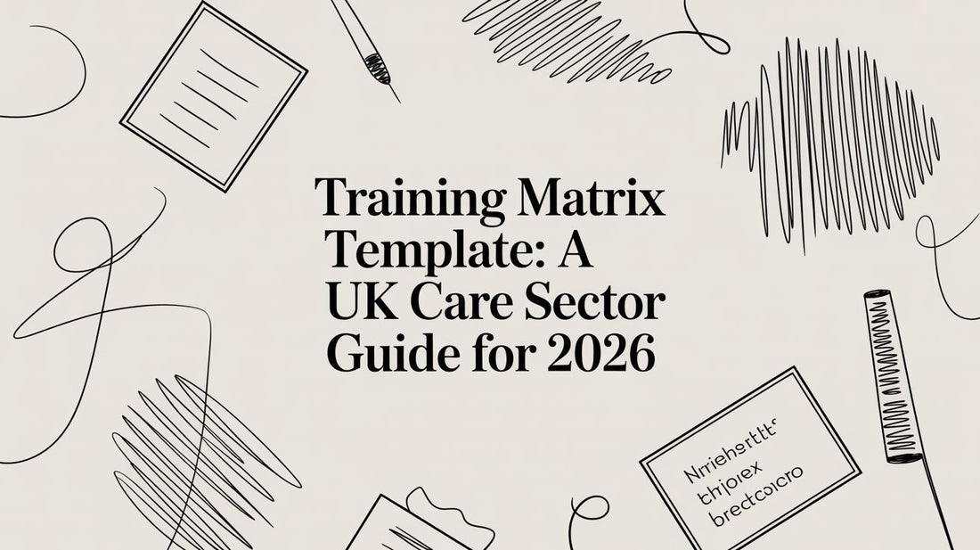 Training Matrix Template: A UK Care Sector Guide for 2026