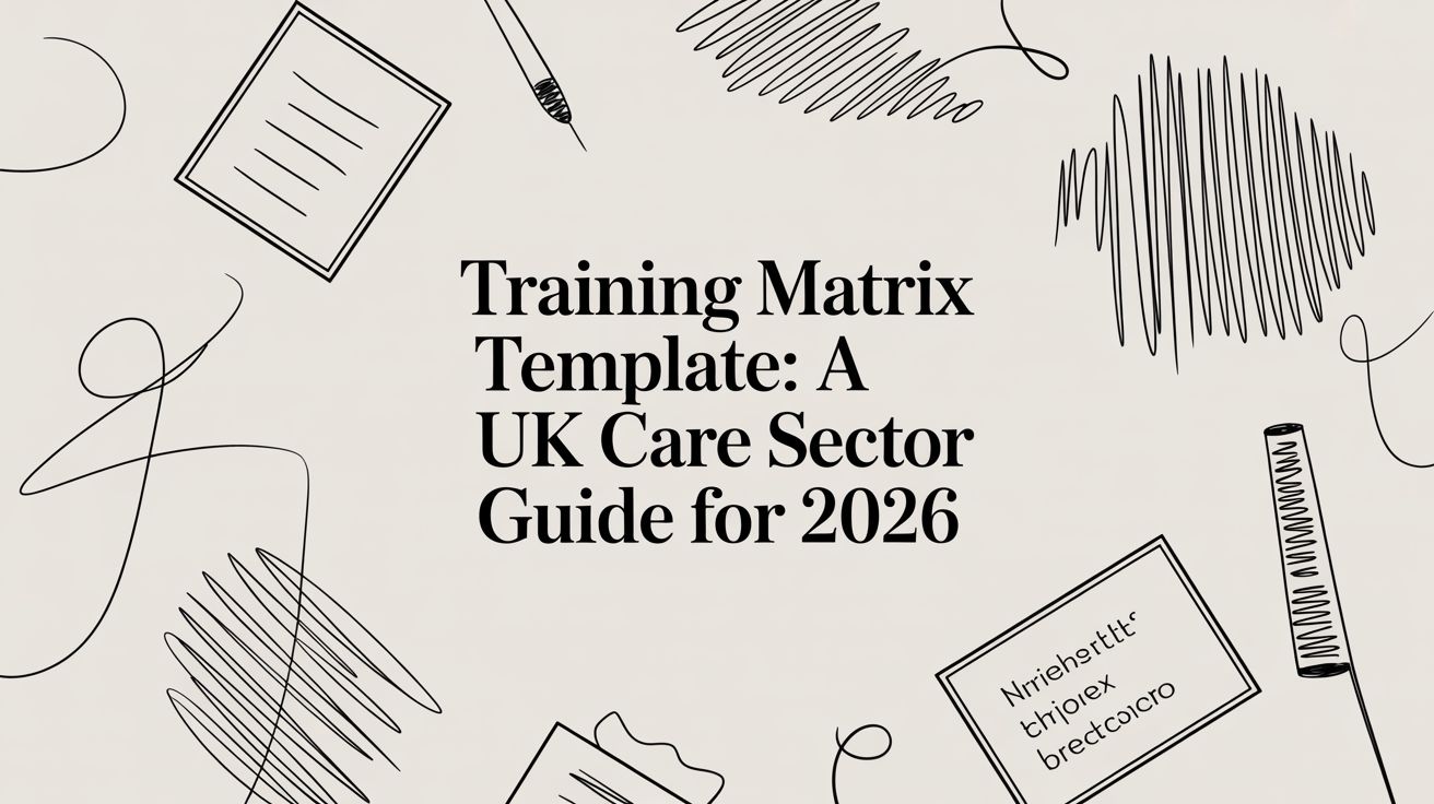 Training Matrix Template: A UK Care Sector Guide for 2026