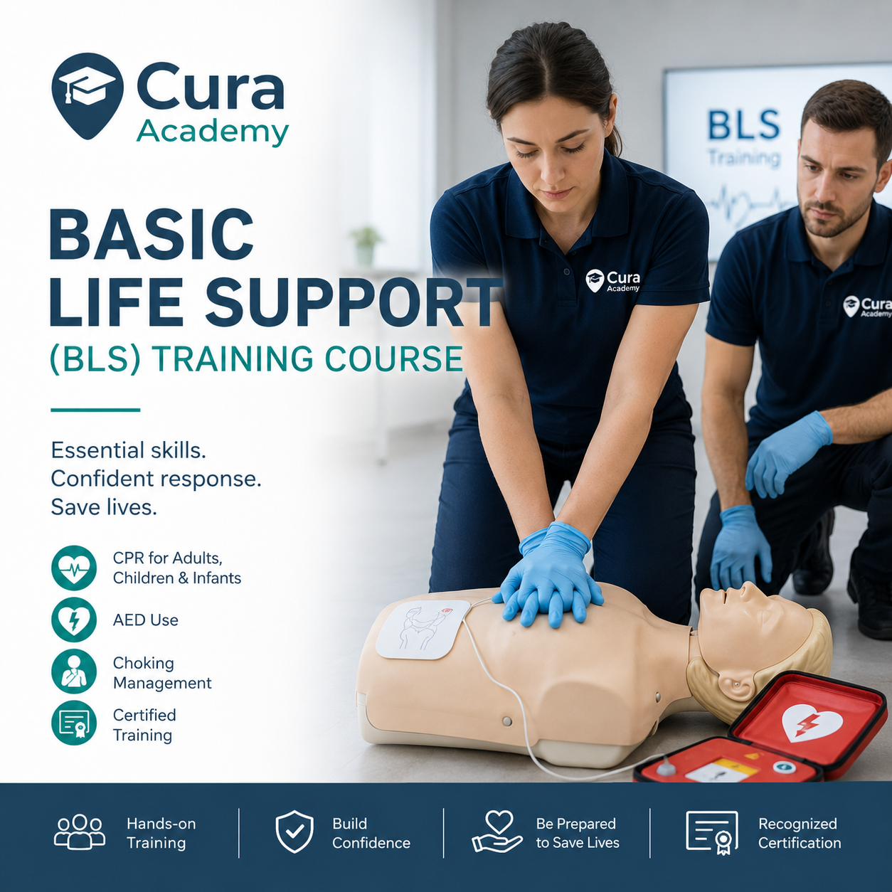 Basic Life Support Class Basic Life Support (BLS) – Cura Academy