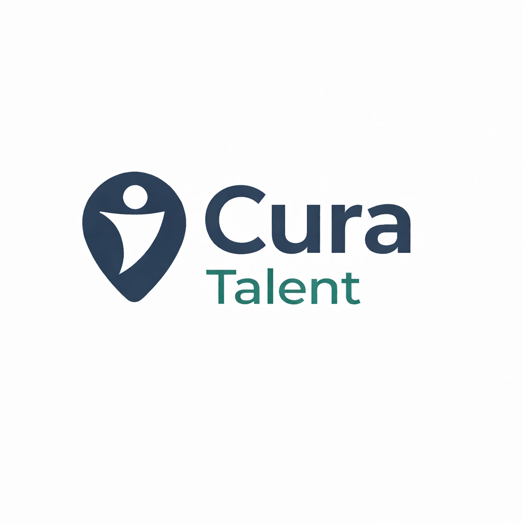 Cura Talent logo on a white background